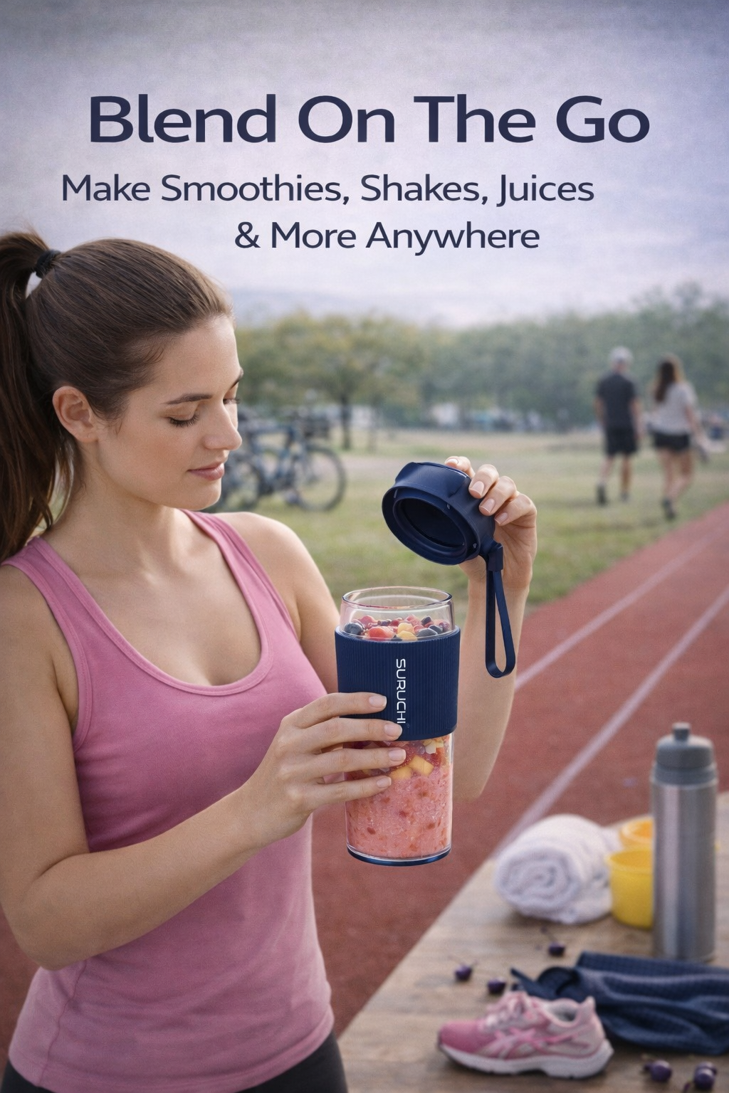 Nutra Cup Portable Blender with USB charging