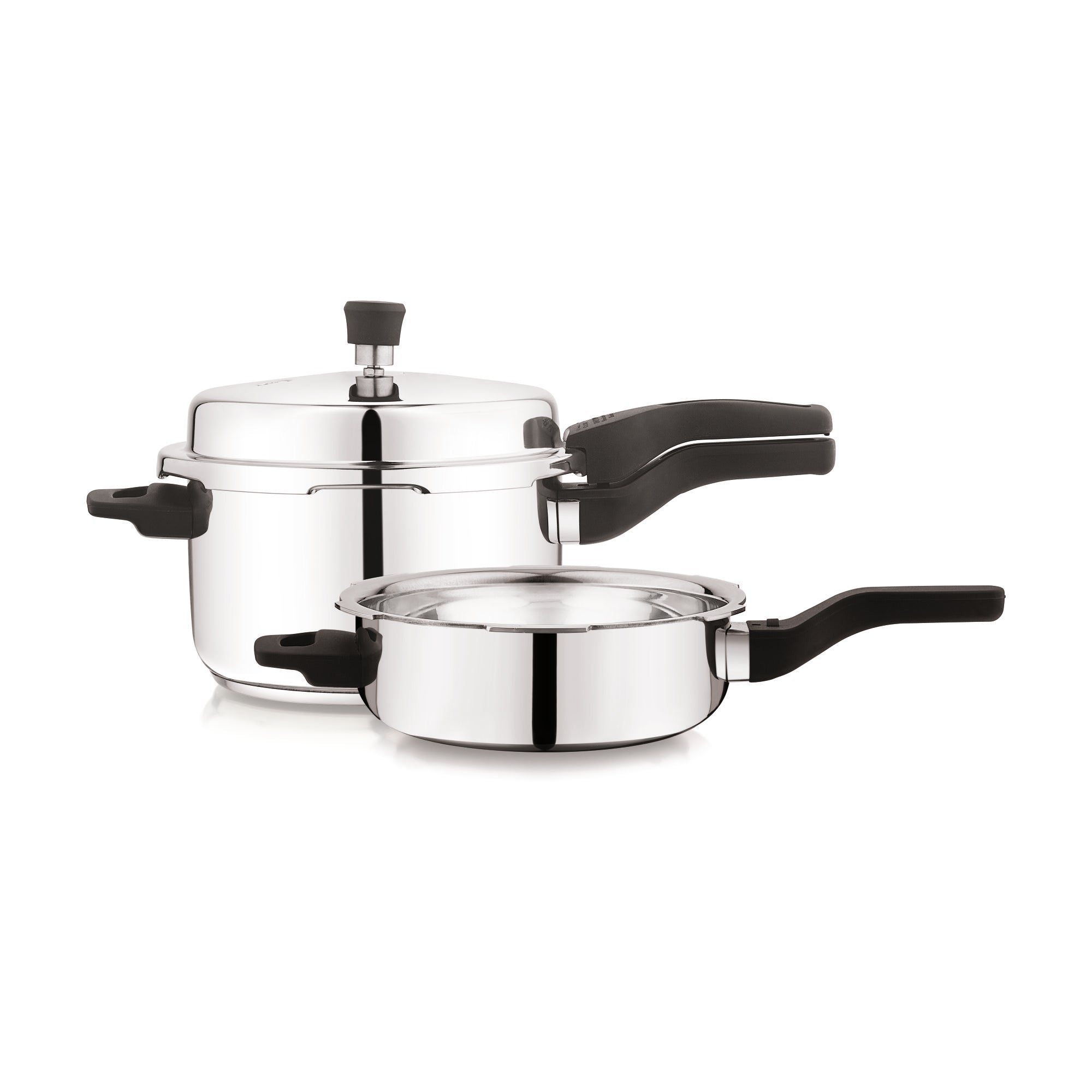 Trendy Outer Lid Pressure Cooker Combo Set