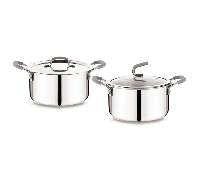 Triosteel Casserole with silicon