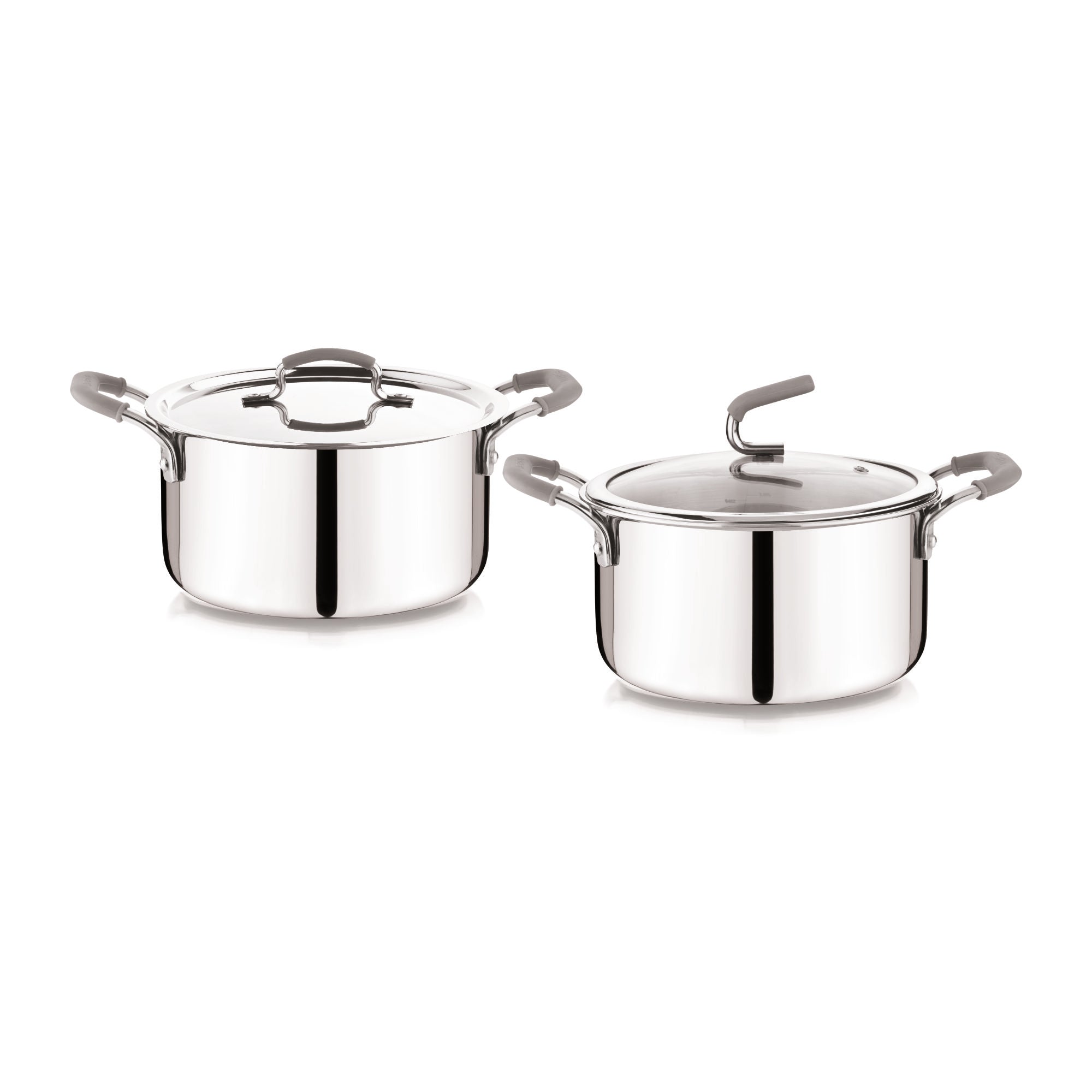 Triosteel Casserole with silicon