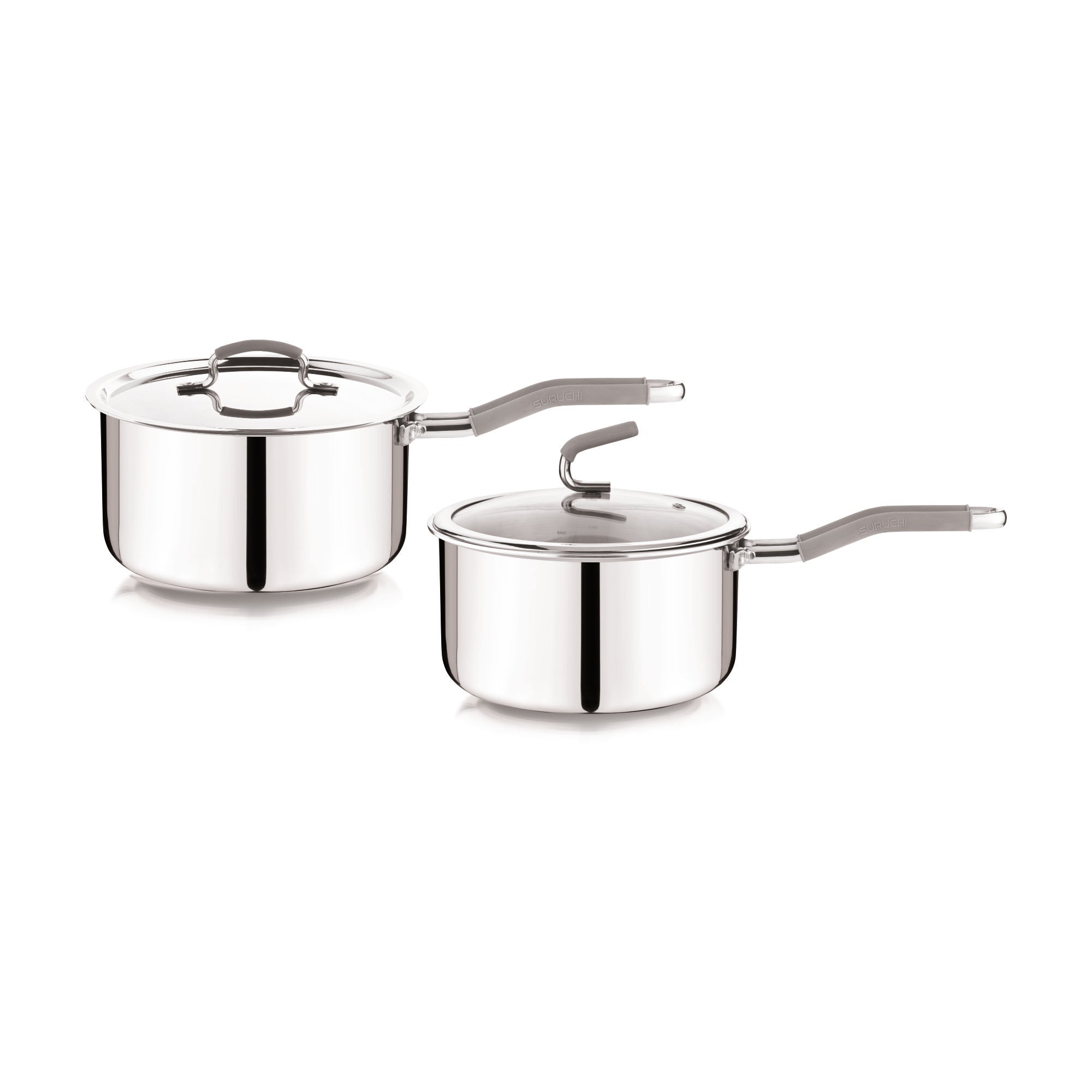 Triosteel Sauce Pan with silicon
