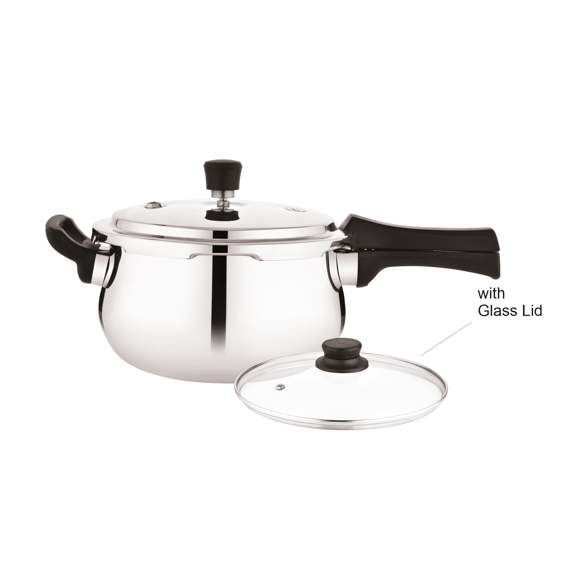 TrioSteel Neo Cook Outer Lid Pressure Cooker (Handi)
